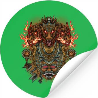 Discover Wolf tribal Stickers