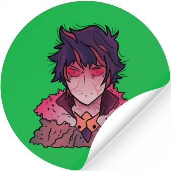 Discover Shield Devil Stickers