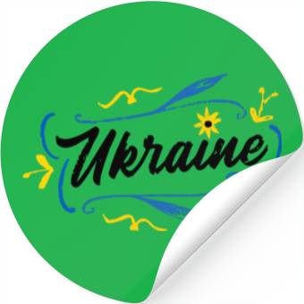 Discover Ukraine Stickers