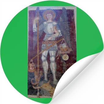 Discover Saint Michael Stickers