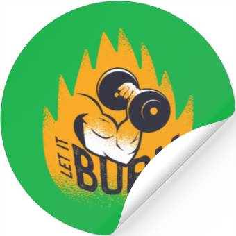 Discover BURN MUSCLE Stickers