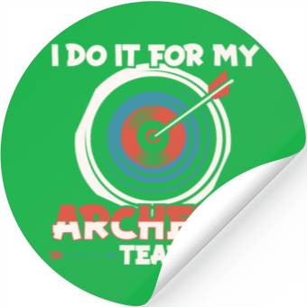 Discover Archery Archer Bowman Stickers