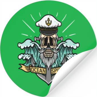 Discover ocean spirit Stickers