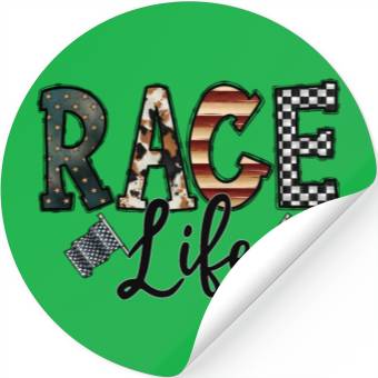 Discover Race Life Stickers