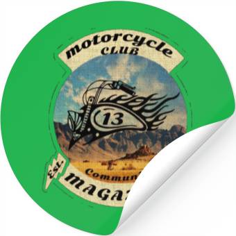 Discover Mc COMMUNITY MAGAZINE Stickers