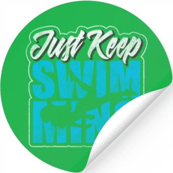 Discover Swim Hobby Stickers