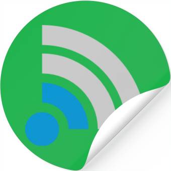 Discover icon connection problems no Stickers