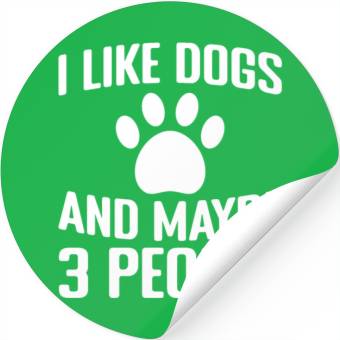 Discover Dog Lovers Stickers