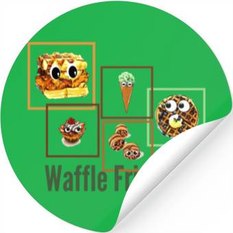 Discover Waffle Friends Stickers
