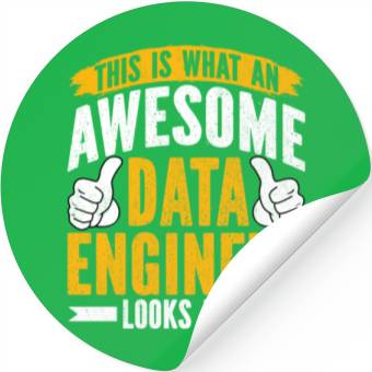 Discover Data Engineer Funny Data Analyst Specialist Stickers