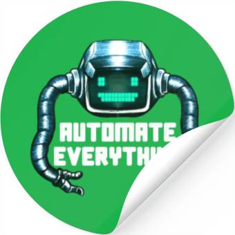 Discover Robotics Machine Learning Robot Robotics Engineer Stickers