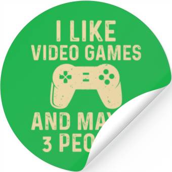 Discover Unisex Gaming Stickers