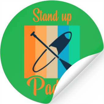 Discover standup paddle Stickers