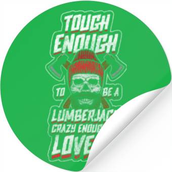 Discover Forest Ax Chainsaw Stickers