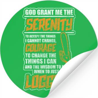 Discover Lumberjack Chainsaw Chainsaw Stickers