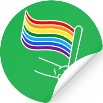 Discover LGBT pride rainbow heart Stickers