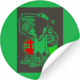Discover Chocolate Squad Stickers