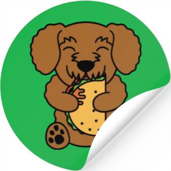 Discover Goldendoodle Taco Lover Stickers