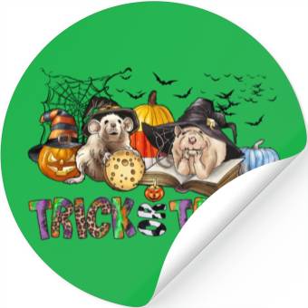 Discover Trick Or Treat Stickers