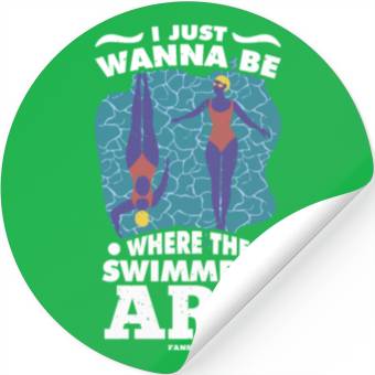 Discover To swim Stickers