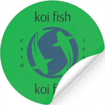 Discover KOI FISH Stickers
