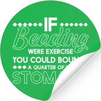 Discover Beading Exercise Stickers
