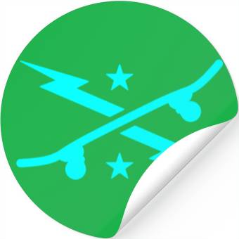 Discover Lightning Skateboard Stickers