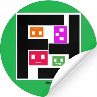 Discover Geometric Cubes In Game - multi-sided cubes Stickers