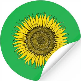Discover Sunflower Stickers