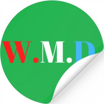 Discover WMD (Red, White and Blue Pro USA version) Stickers