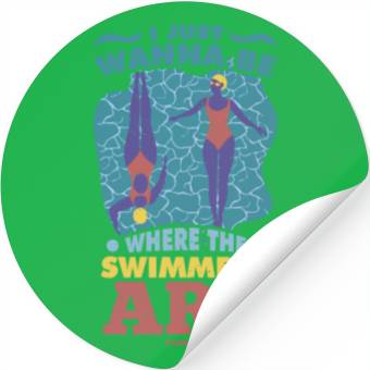 Discover To swim Stickers