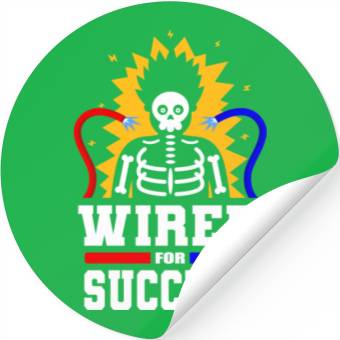 Discover Electrician Electrical Engineer Lineman Stickers