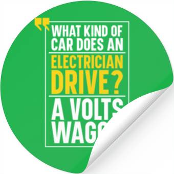 Discover Electrician Electrical Engineer Lineman Stickers