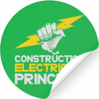 Discover Electrician Electrical Engineer Lineman Stickers