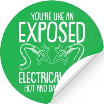 Discover Electrician Electrical Engineer Lineman Stickers