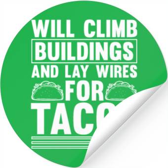 Discover Electrician Electrical Engineer Lineman Stickers