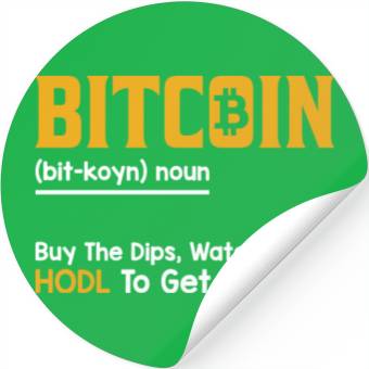 Discover Funny Bitcoin Cryptocurrency Stickers