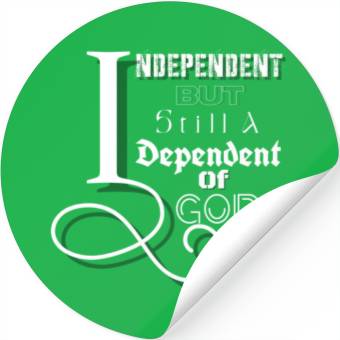 Discover Independent & Dependent Stickers