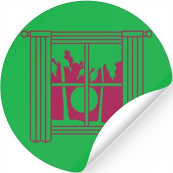 Discover Sun palm tree window Stickers
