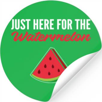 Discover Here for Watermelon Vegan Gift Stickers