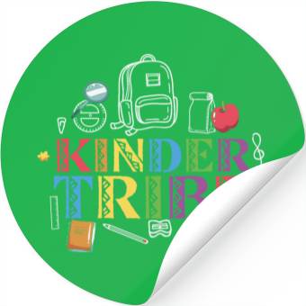 Discover Kinder Tribe Kindergarten Stickers