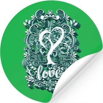 Discover Love - Elf Tree (Heart Version) Stickers