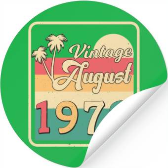 Discover 1978 August Gift Idea Stickers