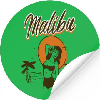 Discover Malibu Stickers