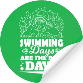 Discover To swim Stickers