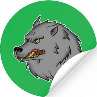 Discover The Siberian Wolf Stickers