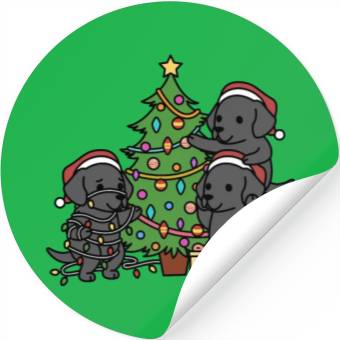 Discover Great Dane Christmas Tree Stickers