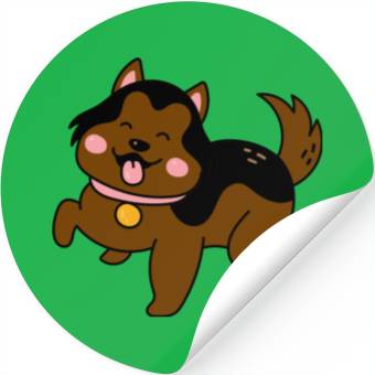 Discover Cute Puppy Stickers
