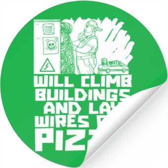 Discover Electrician Electrical Engineer Lineman Stickers