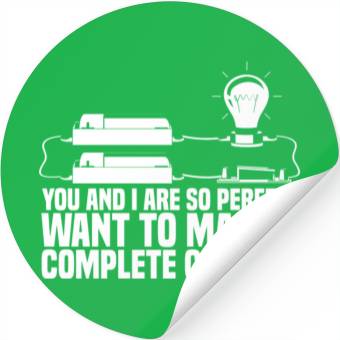 Discover Electrician Electrical Engineer Lineman Stickers